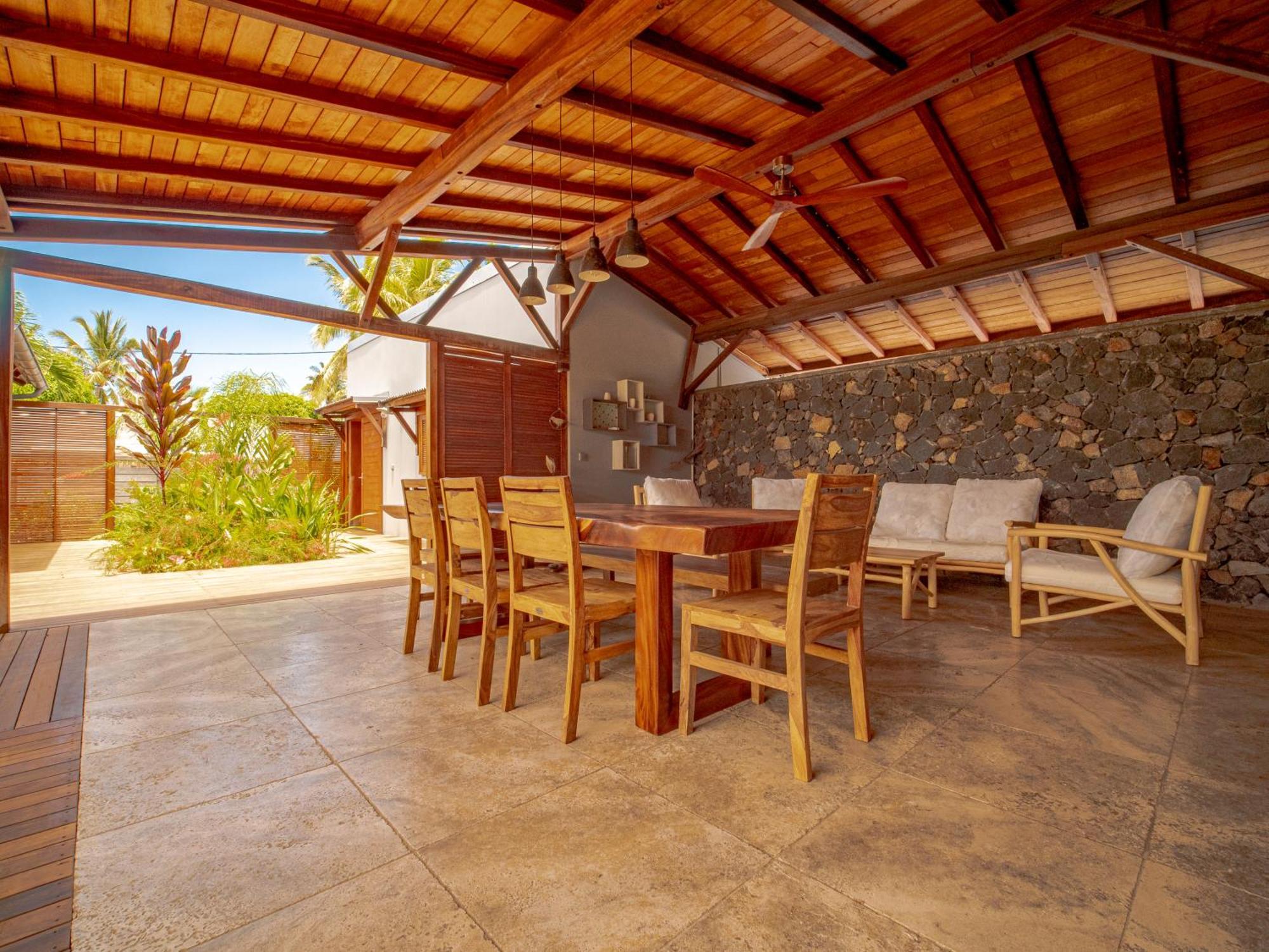 La Kaz Veloutier - Villa 4 Chambres Avec Piscine La Saline Le Bains Dış mekan fotoğraf