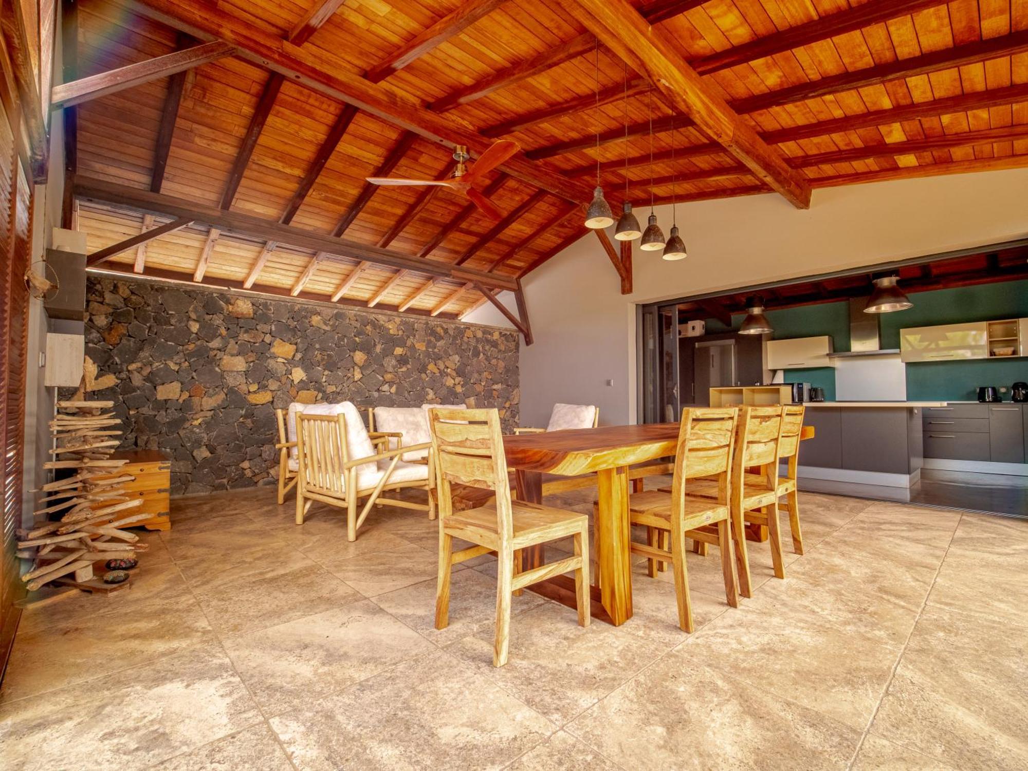 La Kaz Veloutier - Villa 4 Chambres Avec Piscine La Saline Le Bains Dış mekan fotoğraf